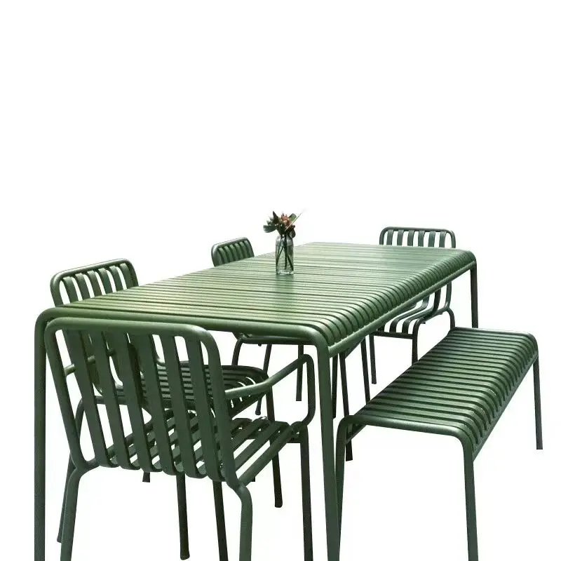 Outdoor Furniture For Cafe - طاولات وكراسي خارجية حديثة وبسيطة من