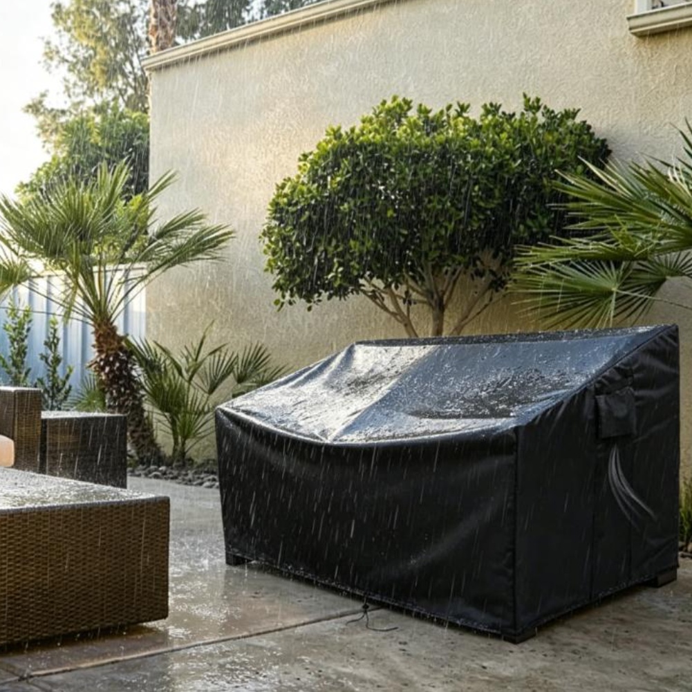 Outdoor Furniture Sofa - غطاء أريكة خارجي متين مقاوم للماء،