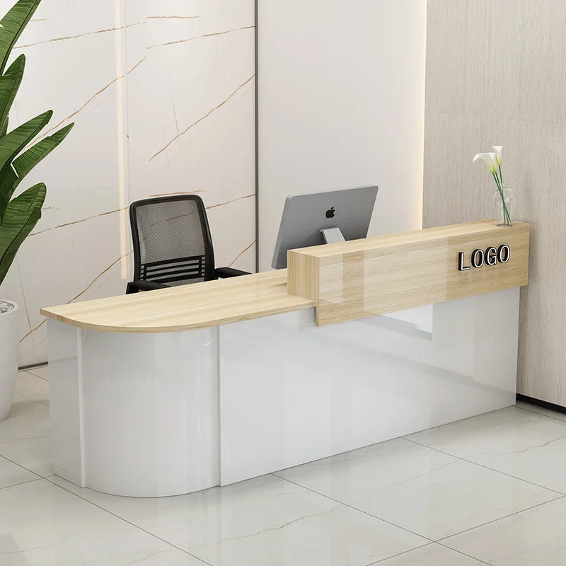 Outdoor Furniture Store - طاولة كاشير بتصميم أنيق، منضدة استقبال