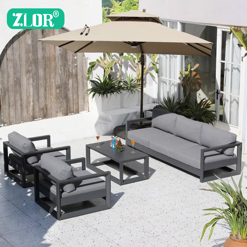 أطقم أرائك فاخرة من الألومنيوم - مراجعة Outdoor Furniture Luxury وسعره