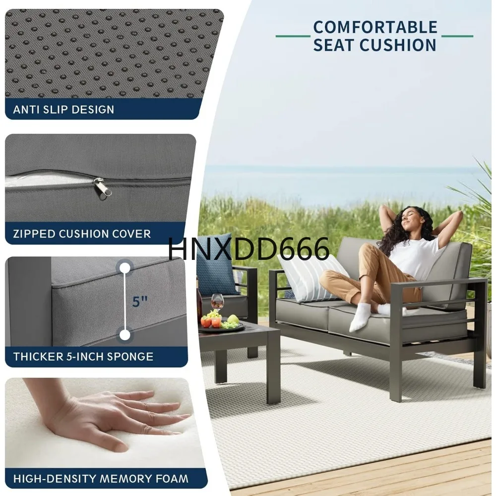 مجموعة أثاث الفناء مع طاولة ذا - مراجعة Outdoor Furniture Fire Pit Set وسعره