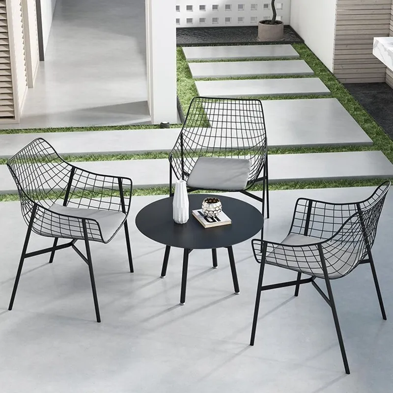 طقم طاولة وكراسي من الحديد الم - مراجعة Outdoor Furniture For Cafe وسعره
