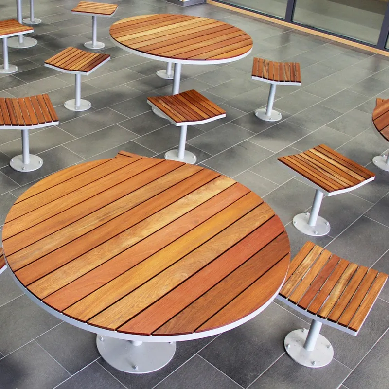 طقم طاولة وكراسي خشبية للحدائق - مراجعة Outdoor Furniture Yellow وسعره