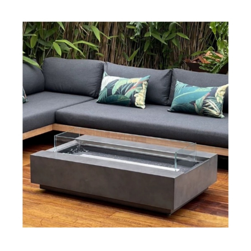 مجموعة أثاث خارجي حديثة من الف - مراجعة Outdoor Furniture Fire Pit Set وسعره