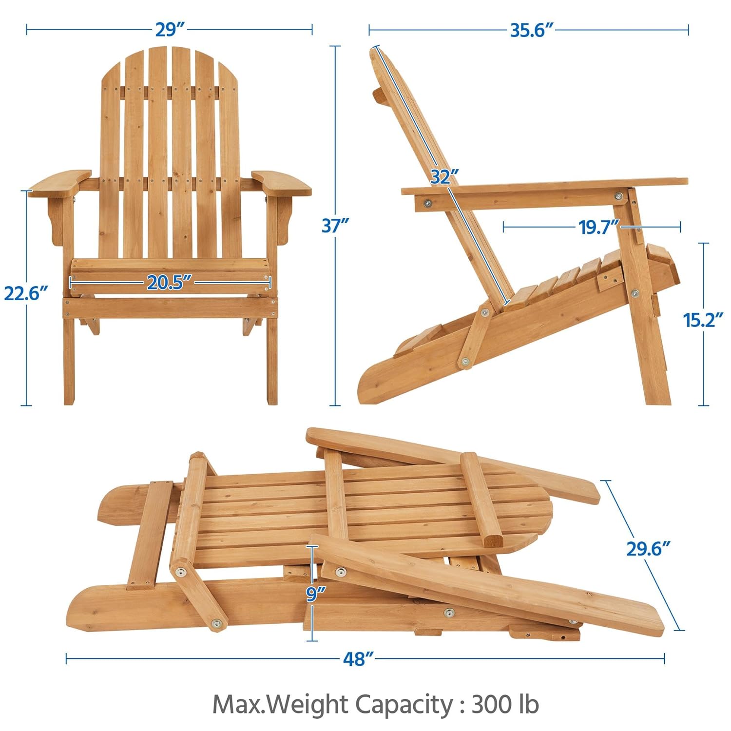 مجموعة كراسي أديرونداك قابلة ل - مراجعة Outdoor Furniture Fire Pit Set وسعره