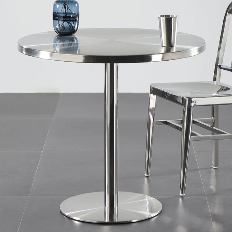 طاولة طعام من الفولاذ المقاوم  - مراجعة Outdoor Furniture For Cafe وسعره