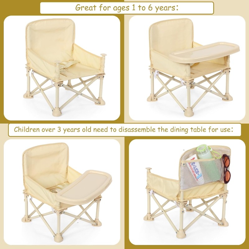 كرسي شاطئ للأطفال مع مظلة ومسن - مراجعة Outdoor Furniture Table And Chairs وسعره