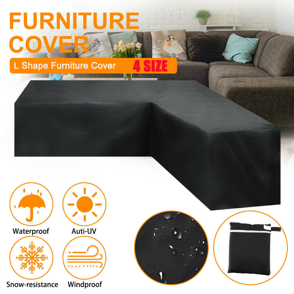 غطاء أثاث على شكل حرف L مقاوم  - مراجعة Outdoor Furniture Cover Xl وسعره