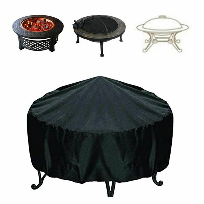 غطاء حفرة النار غطاء موقد براز - مراجعة Outdoor Furniture Fire Pit Set وسعره