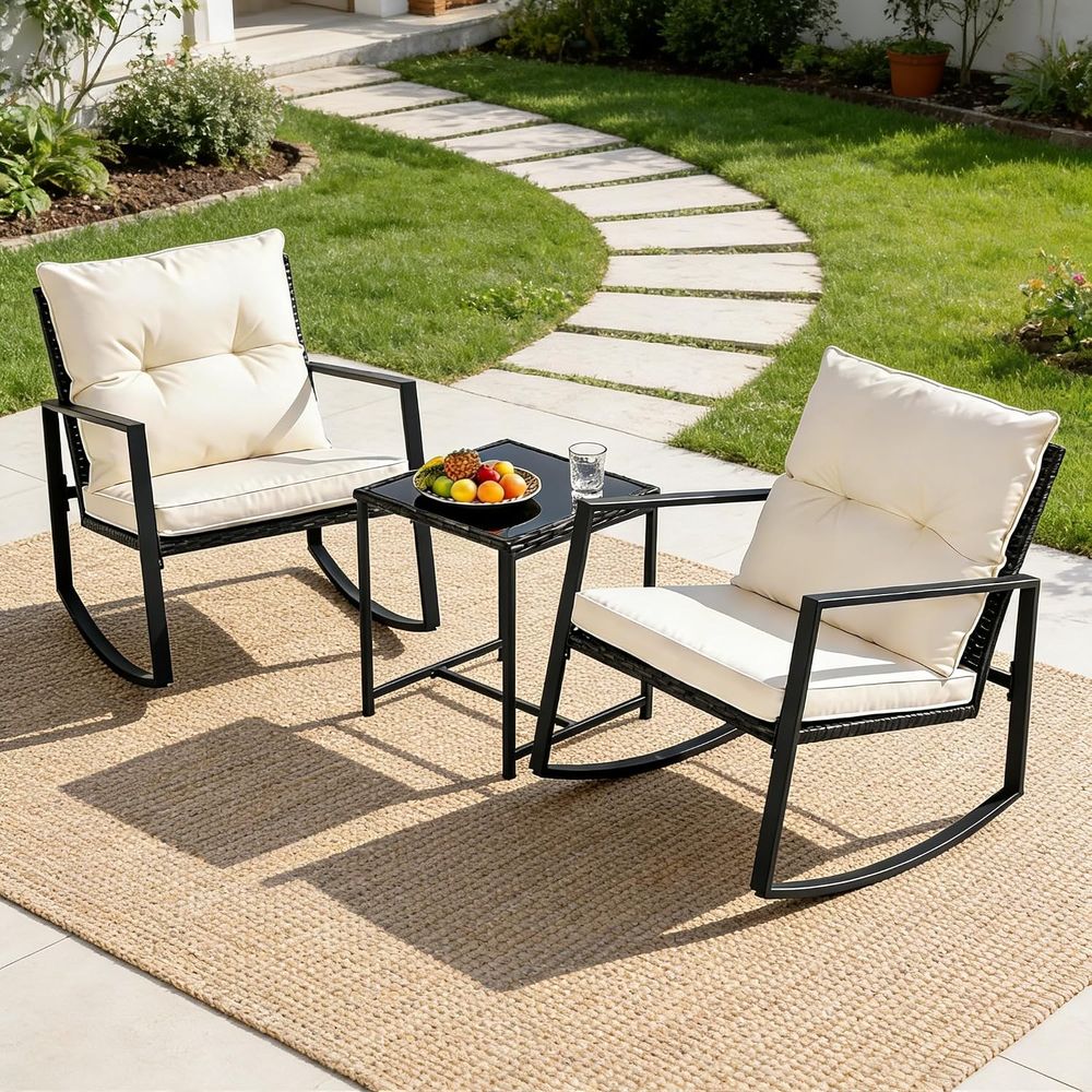 طقم بيسترو خارجي من 3 قطع، كرا - مراجعة Bistro Table Set وسعره
