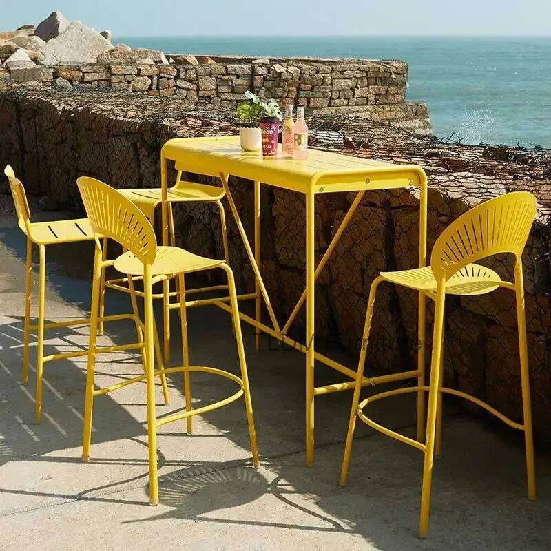 ارتفاع في الهواء الطلق الأصفر  - مراجعة Outdoor Furniture Yellow وسعره