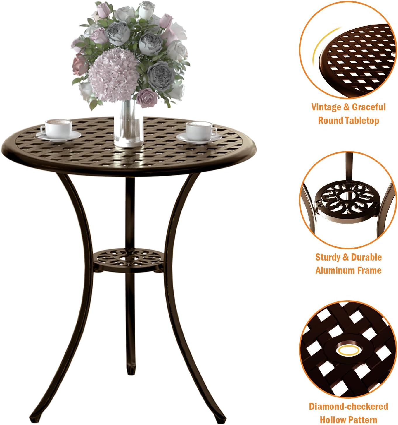 طقم بيسترو من 3 قطع مصنوع من ا - مراجعة Bistro Table Set وسعره