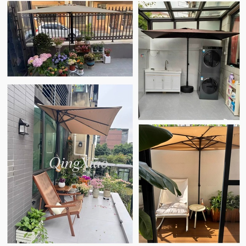 مظلة شمسية خارجية مربعة الشكل  - مراجعة Outdoor Furniture Store وسعره