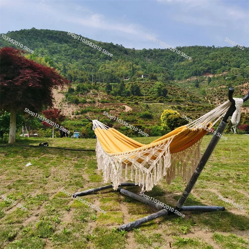 أرجوحة قماشية مزدوجة بتصميم بس - مراجعة Outdoor Furniture Yellow وسعره