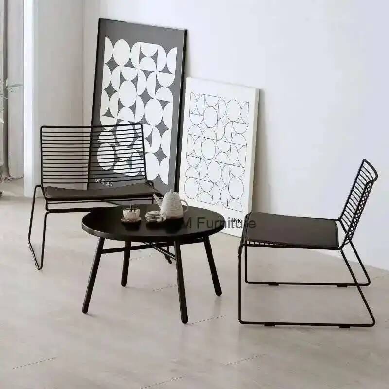 بسيطة مقهى شرفة الترفيه الحديد - مراجعة Outdoor Furniture For Cafe وسعره