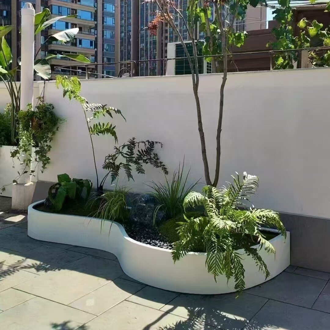أحواض زهور خارجية من الحديد ال - مراجعة Outdoor Furniture Store وسعره